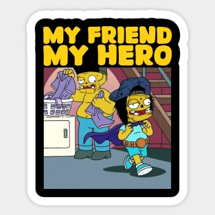 MY HERO Sticker